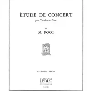 Direktkauf Etude de concert für Posaune und Klavier