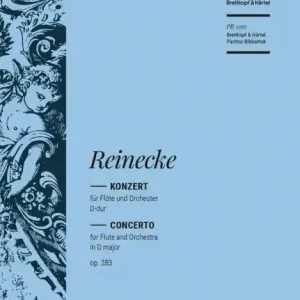Gratis Versand Konzert D-Dur op.283 für Flöte und Orchester