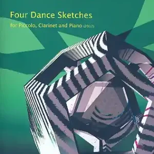 Begrenztes Angebot 4 Dance Sketches for piccolo, clarinet and piano
