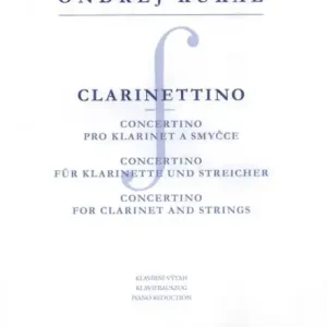 Zertifiziert Clarinettino für Klarinette und Streicher für Klarinette und Klavier