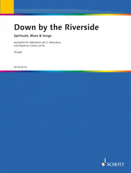 Saisonangebot Down by the Riverside für Akkordeon, 2. Akkordeon und Rhythmus-Gitarre ad libitum