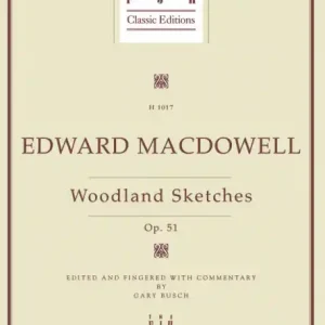 Bestseller Woodland Sketches op.51 for piano