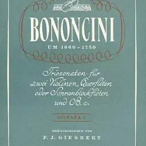 Neu Im Sortiment Triosonate Nr.1 für Violine und Bc
