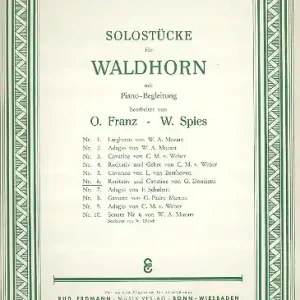 Billig Recitativ und Cavatine aus Linda di Chamounix für Horn und Klavier