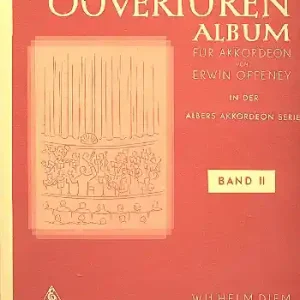 Ouvertüren Album Band 2 für Akkordeon Neue Kollektion