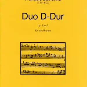 Expressversand Duo D-Dur op.3,2 für 2 Flöten Spielpartitur (mit Faksimile)