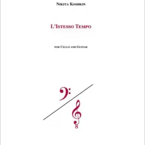 Abverkauf L'istesso tempo für Violoncello und Gitarre