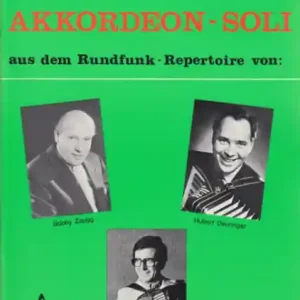 15 Akkordeon-Soli aus dem Rundfunk-Repertoire von Bobby Zaugg, Markenware