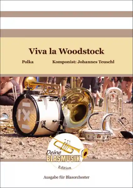 Nur Für Kurze Zeit Viva la Woodstock für Blasorchester