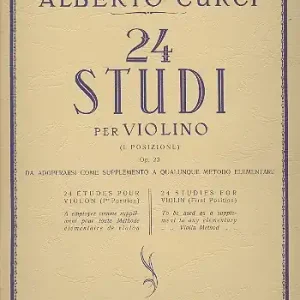 24 studi op.23 per violino (1. posizione) Finale Aktion