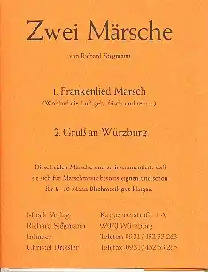 Günstig 2 Märsche für Blasorchester