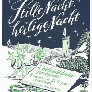 Stille Nacht heilige Nacht 4 Weihnachts- lieder für Akkordeon (Anfänger) Markenware