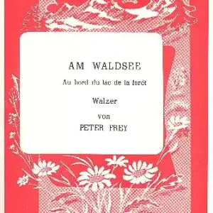 Am Waldsee für 1-3 Akkordeons Partitur Preis Gesenkt