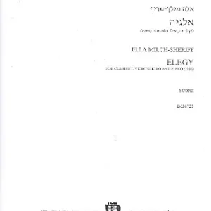 Elegy for clarinet, violoncello and piano Angebot