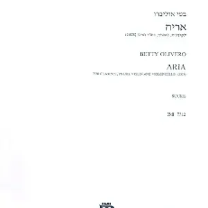 Knallerangebot Aria for clarinet, piano, violin and violoncello