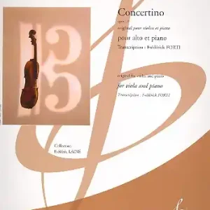 Concertino op.13 pour violon et piano Sichere Zahlung