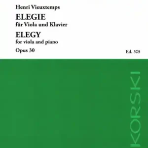 Sonderangebot Elegie op.30 für Viola und Klavier