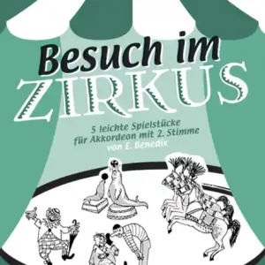 Neuheit Besuch im Zirkus für Akkordeon