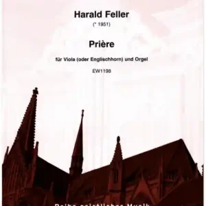 Jetzt Bestellen Prière für Viola (Englischhorn) und Orgel