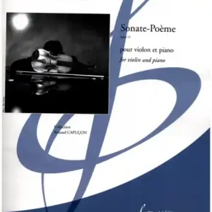 Zertifiziert Sonate-Poème op.11 pour violon et piano