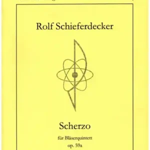 Scherzo op.59a für Bläserquintett (Flöte, Oboe, Klarinette, Fagott, Horn) Finale Aktion