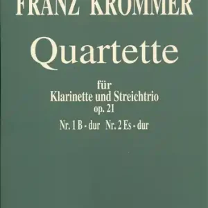 Nur Heute Quartett B-Dur Nr.1 op.21,1 für Klarinette und Streichtrio