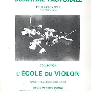 Sonatine pastorale pour violon seul Sonderangebot