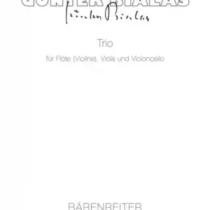 Trio für Flöte (Violine), Viola und Violoncello Preis Gesenkt