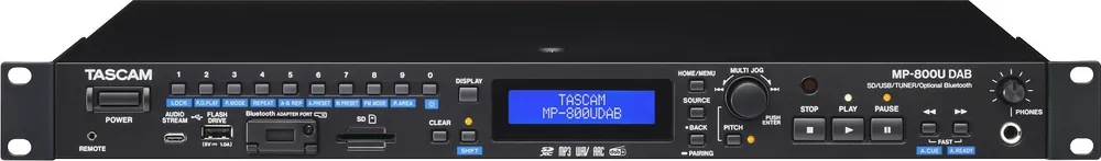 Zertifiziert Tascam MP-800U DAB