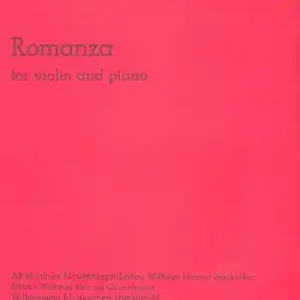 Romanza for violin and piano Abverkauf