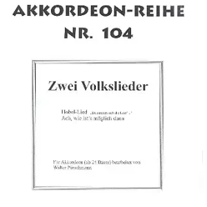 Expressversand 2 Volkslieder für Akkordeon