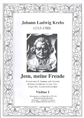 Highlight Jesu meine Freude für Soli, gem Chor, Oboe, Streicher und Bc