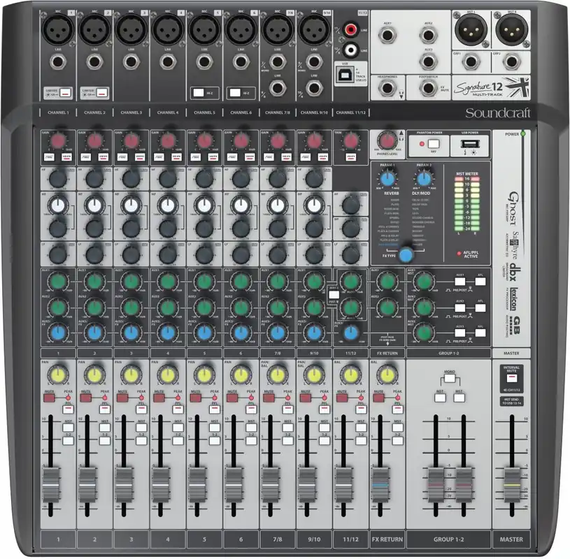 Meistverkauft Soundcraft Signature 12 MTK
