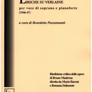 Nur Für Kurze Zeit Liriche Su Verlaine per voce di soprano e pianoforte