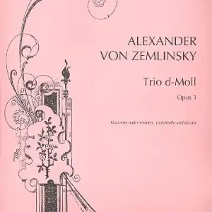 Kostenloser Rückversand Trio d-Moll op.3 für Klavier, Klarinette (Violine) und Viola und Klavier
