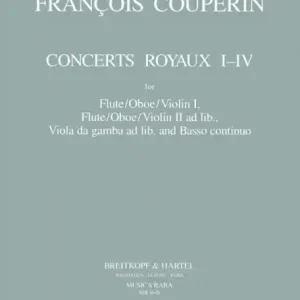 Finale Aktion Concerts royaux no.1-4 for flute, viola da gamba and bc