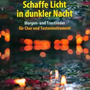 Schaffe Licht in dunkler Nacht für gem Chor und Tasteninstrument Expressversand