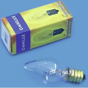 Nur Für Kurze Zeit Lampe 9W 230V E12 Kerzenlampe klein  Omnilux