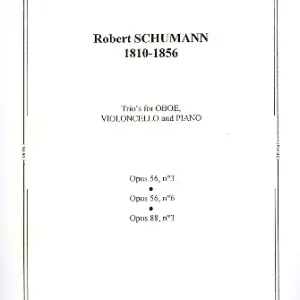 Top-Angebot 3 Trios für Oboe, Violoncello und Klavier