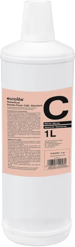 Eurolite Smoke Fluid -C2D- Standard Nebelfluid 1l Markenprodukt