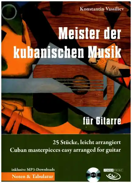 Meister der kubanischen Musik (+CD) für Gitarre/Tabulatur Neu Im Sortiment