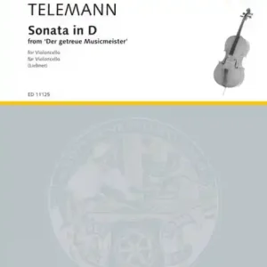 Billig Sonata d major for viola da gamba or violoncello