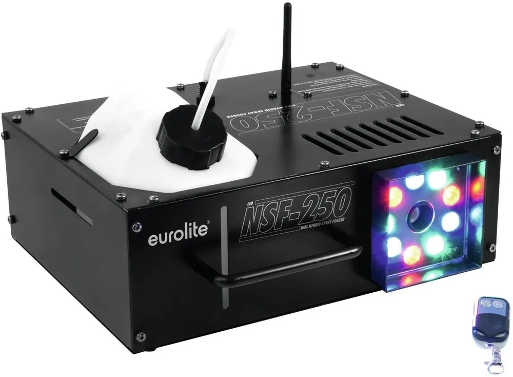 Nur Heute Eurolite NSF-250 LED DMX Hybrid Spray Fogger