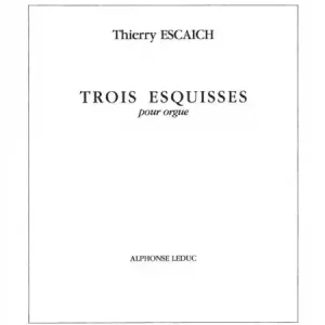 Zertifiziert 3 esquisses pour orgue