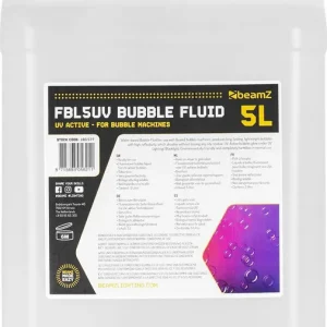 Solange Der Vorrat Reicht BeamZ Seinfenblasenfluid UV-Aktiv FBL5UV