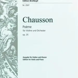 Poème op.25 für Violine und Orchester Geprüft
