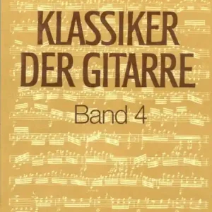 Klassiker der Gitarre Band 4 für Gitarre Direktkauf
