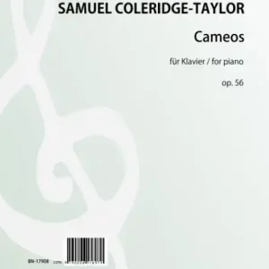 Cameos - 3 Stücke op.56 für Klavier Letzte Chance