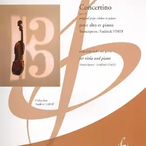 Concertino op.14 pour violon et piano pour alto et piano Schnäppchen