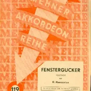 Heißes Angebot Fenstergucker für Akkordeon